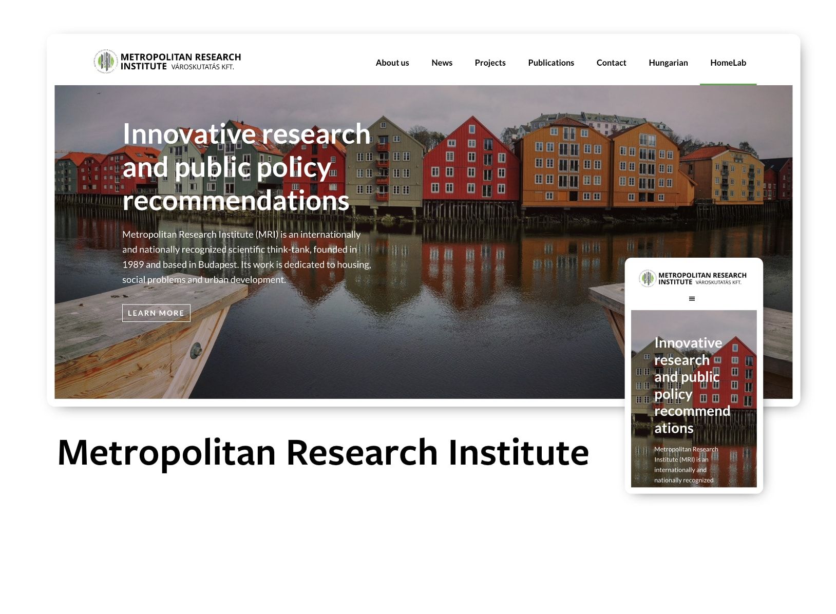 Metropolitan Research Institute